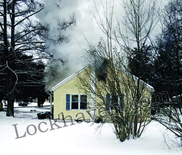 Fire crews battle blaze in Rauchtown home